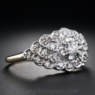 Mid-Century Vintage Diamond Ring