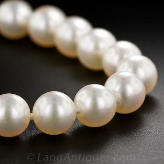 Mikimoto Cultured Pearl Necklace