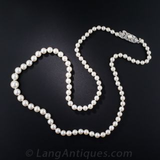 Mikimoto Graduated Pearls