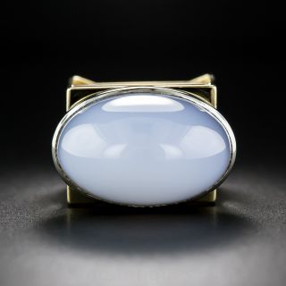 Modern Chalcedony Ring
