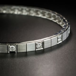 Modern Diamond Line Bracelet - 2