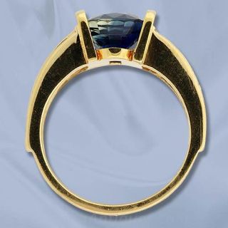 Modern Sapphire Ring