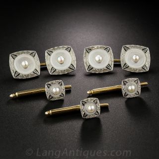 Mother-of-Pearl 5-Piece Art Deco Dress Set