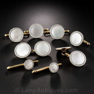 Mother-of-Pearl 8-Piece Art Deco Dress Set