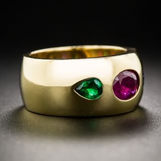 Multi-Color Gem Ring