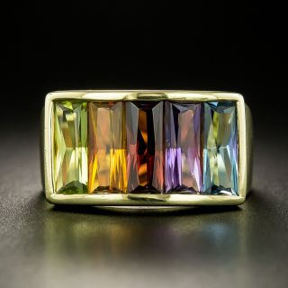 Multi-Gem Channel Ring - 2
