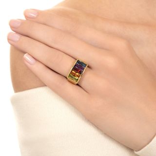 Multi-Gem Channel Ring