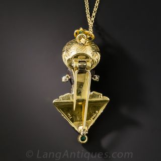 Nardi Blackamoor Brooch / Pendant