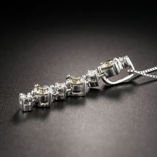 Natural Brown Diamond Necklace