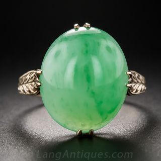 Natural Burma Jade Ring  - 2