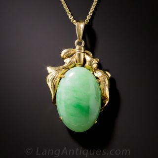 Natural Jadeite Jade Pendant