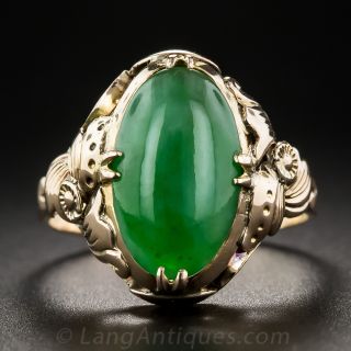 Natural Jadeite Ring