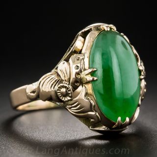 Natural Jadeite Ring