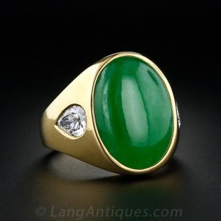 Natural Jadeite Ring