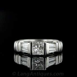 Estate Diamond Engagement Ring 
