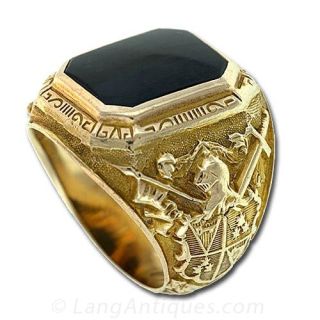 Onyx Signet Ring