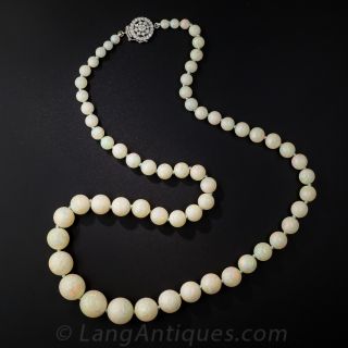 Opal Bead Necklace