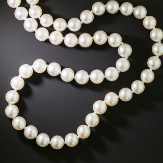 Opera-Length Cultured Pearl Strand - 3