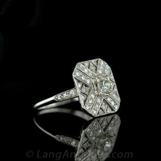 Original Edwardian Dinner Ring