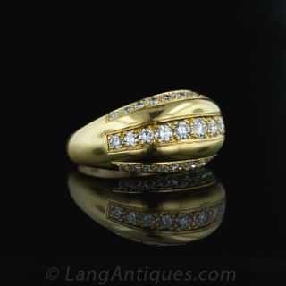 Oscar Heyman Diamond Dome Ring