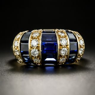 Oscar Heyman Sapphire and Diamond Ring - 2