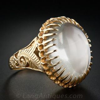 Oval Moonstone Ring