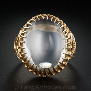 Oval Moonstone Ring