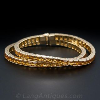 Pair of Citrine Bracelets