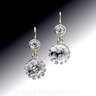 Victorian Diamond Earrings 