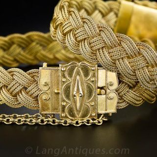 Pair of Victorian Mesh Bracelets
