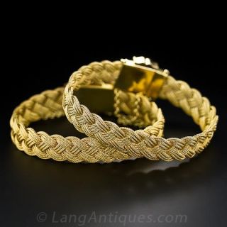 Pair of Victorian Mesh Bracelets