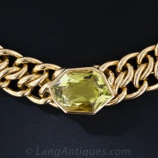 Paloma Picasso - Tiffany Lemon Citrine Necklace 