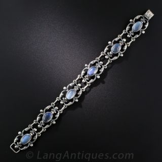 Parenti Moonstone and Sterling Silver Bracelet