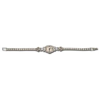 Patek Philippe Platinum Diamond Dress Watch