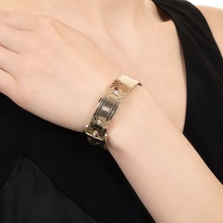 Paul Ditisheim Solvil Diamond Bracelet Watch