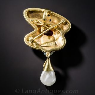 Paula Crevoshay Whimsical Pendant/Brooch