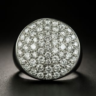 Pavé Diamond Circle Ring - 2