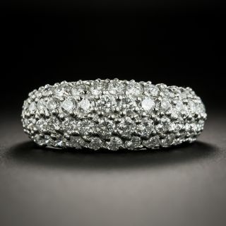 Pavé Diamond Dome Band - 2