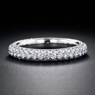 Pave Diamond Eternity Band
