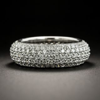 Pavé Diamond Eternity Band, Size 5 1/4 - 1