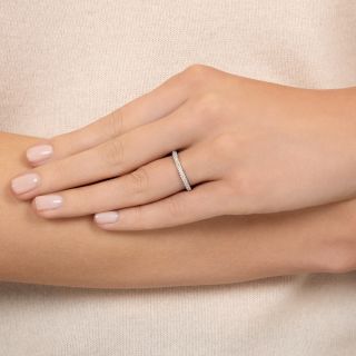 Pave Set Diamond Band