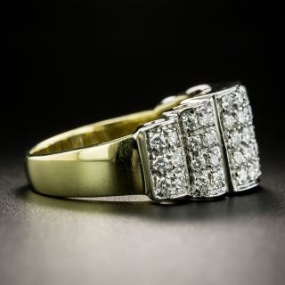 Pavé-Set Diamond Ring