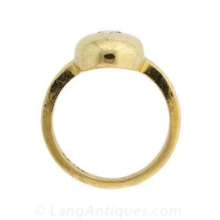 Pear Motif Diamond Ring