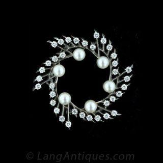 Pearl-and-Diamond-Pinwheel-Brooch-Pendant-Main-View