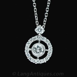 Petite Diamond Drop Necklace