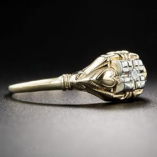 Petite Diamond Engagement Ring
