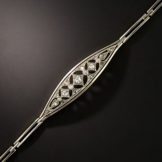 Petite Edwardian Diamond Bracelet - 2