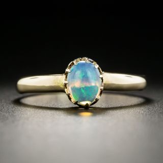 Petite Opal Cabochon Ring - 2