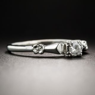 Petite Platinum Diamond Ring - Columbia by Axel Brothers