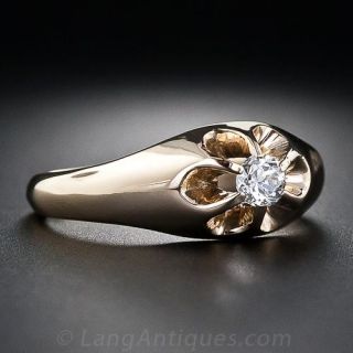 Petite Victorian Diamond Solitaire